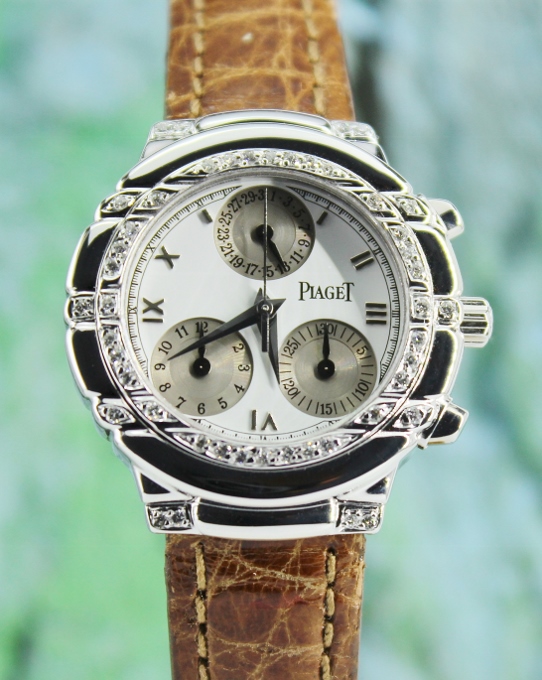(image for) PIAGET 18K WHITE GOLD TANAGRA HAUTE COMPLICATION WATCH / 14071
